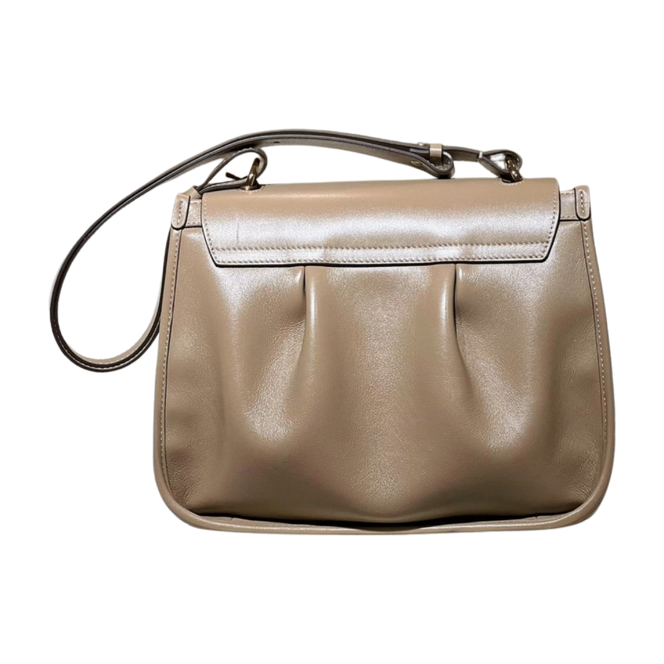 Satchel bag 8514 dana derisi bej