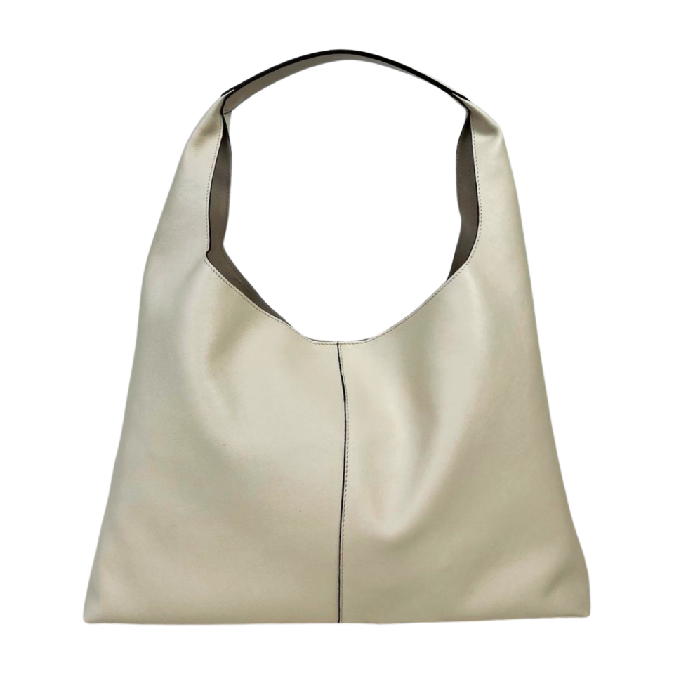Shopper bag 8639 dana derisi ekru