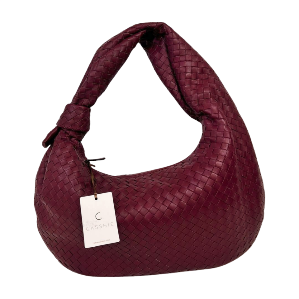 Hoba bag 4022 (large) hakiki deri bordo