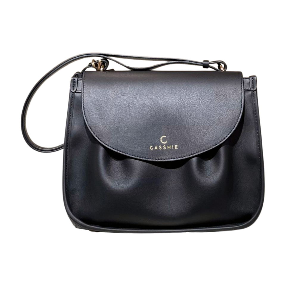Satchel bag 8514 dana derisi siyah