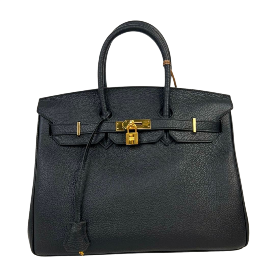 Taus&Birkin 8348 dana derisi siyah