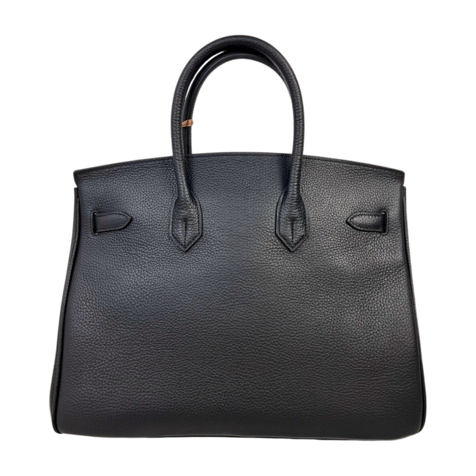 Taus&Birkin 8348 dana derisi siyah