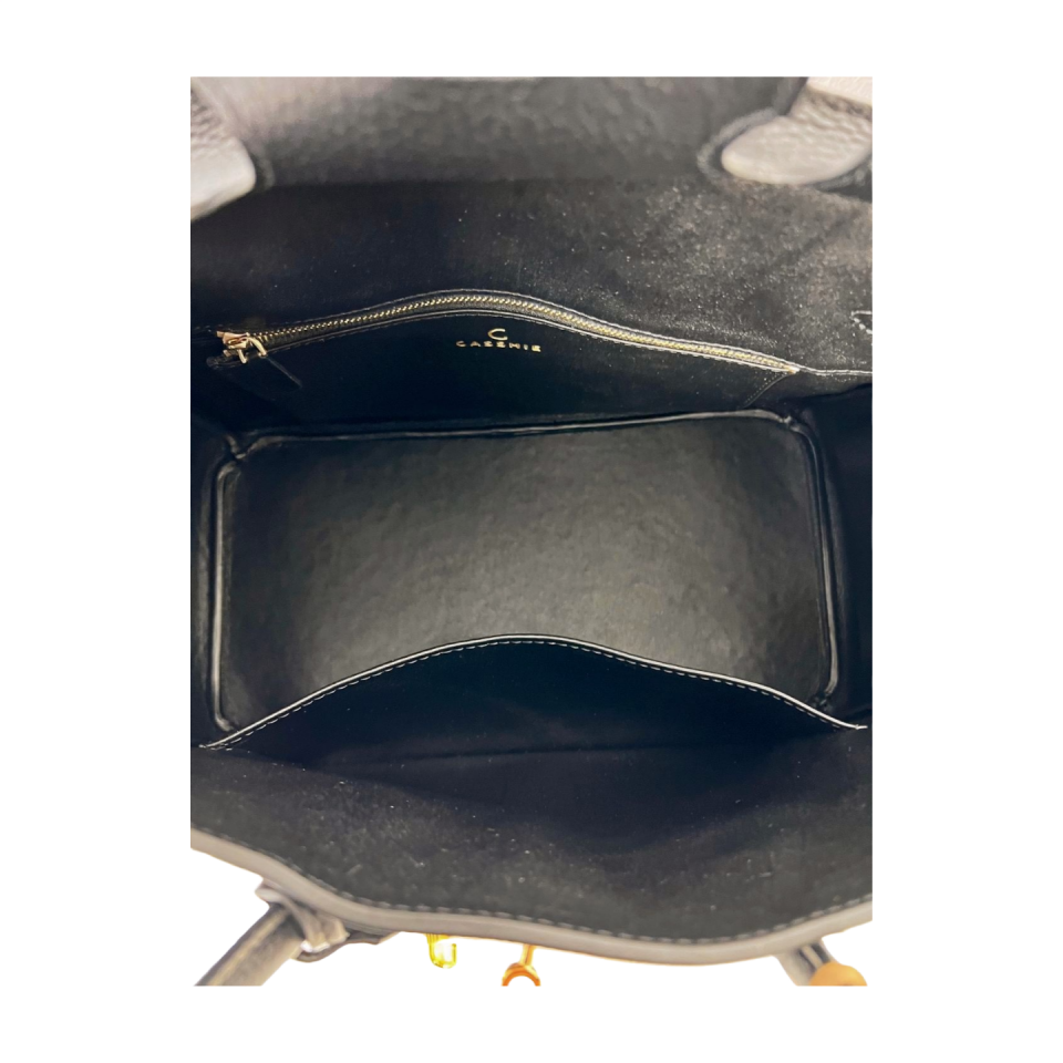Taus&Birkin 8348 dana derisi siyah