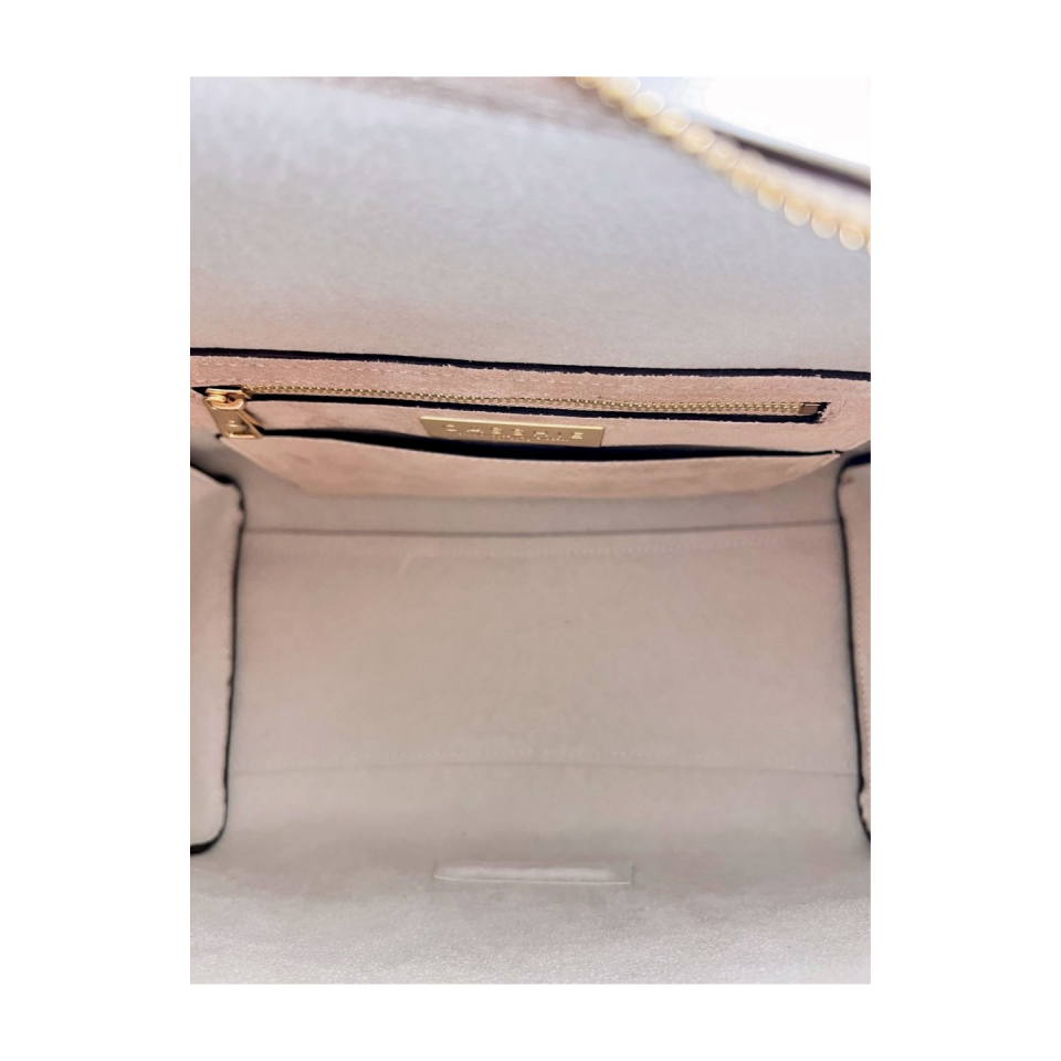 Hoba bag 8624 süet deri bej