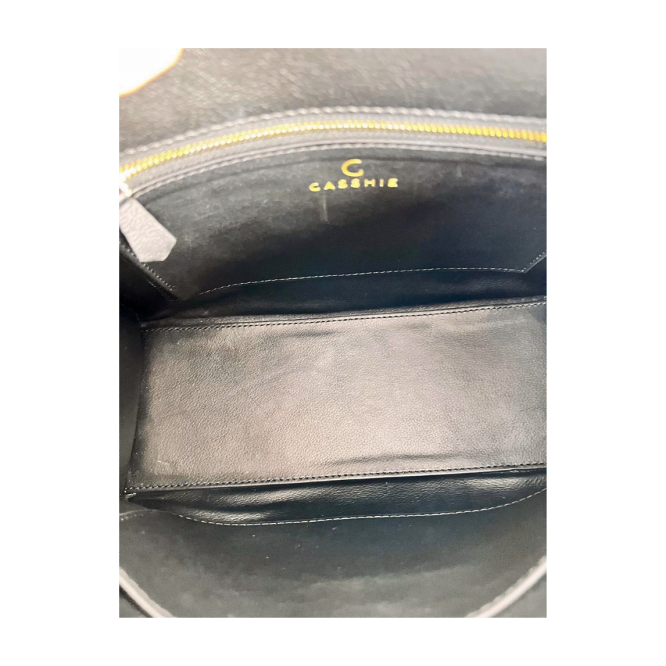 Elit&kelly bag 8537 dana derisi siyah