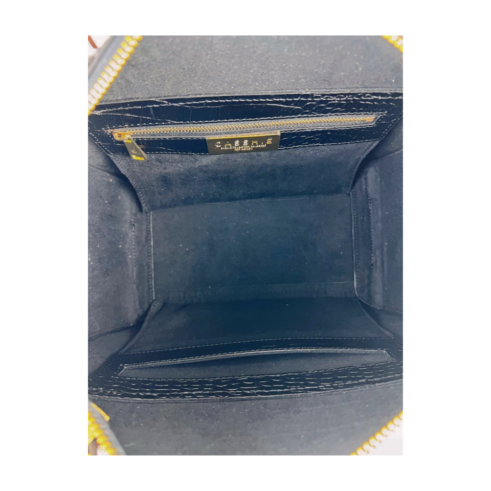 Barrel bag 8356 dana derisi siyah