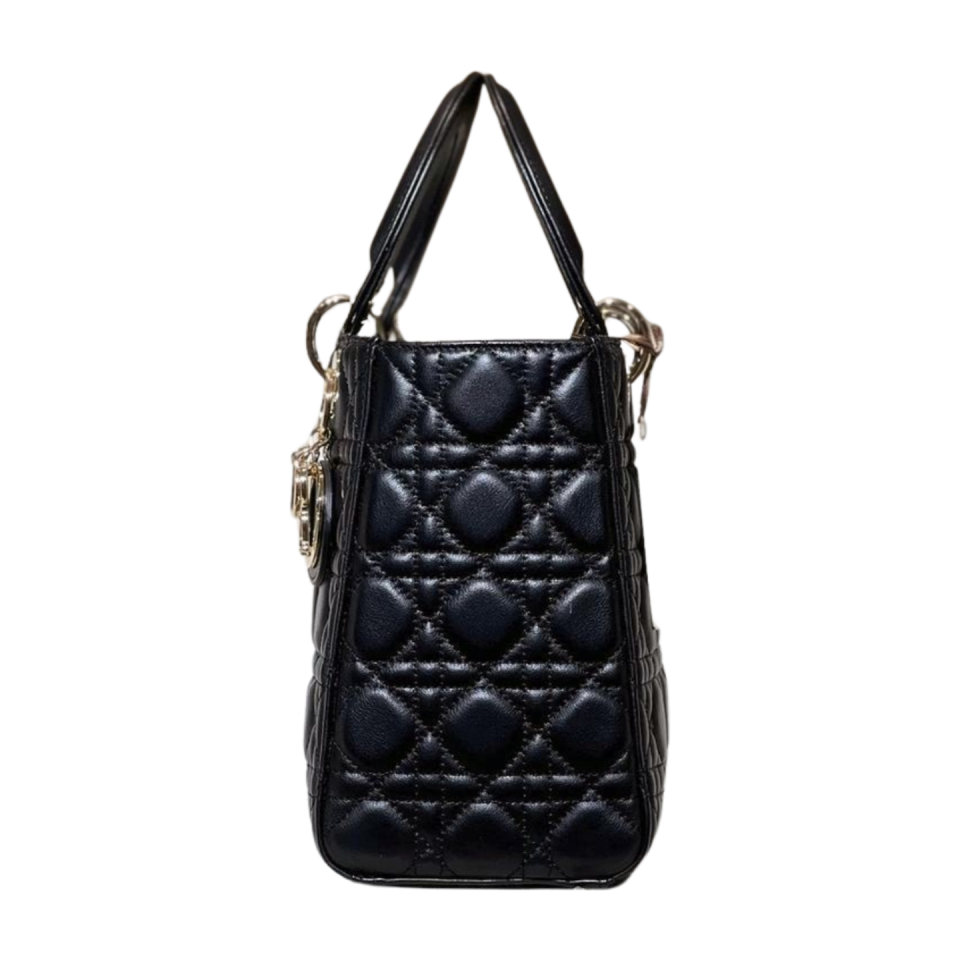 Quilted bag 8573 hakiki deri siyah