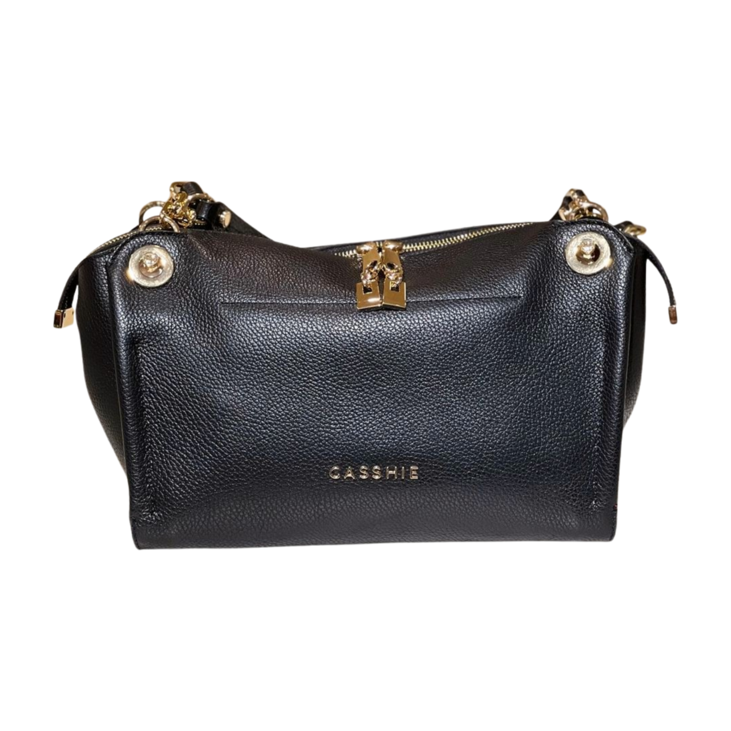 Barrel bag 8592 dana derisi siyah