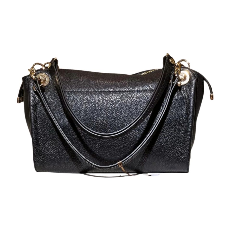 Barrel bag 8592 dana derisi siyah