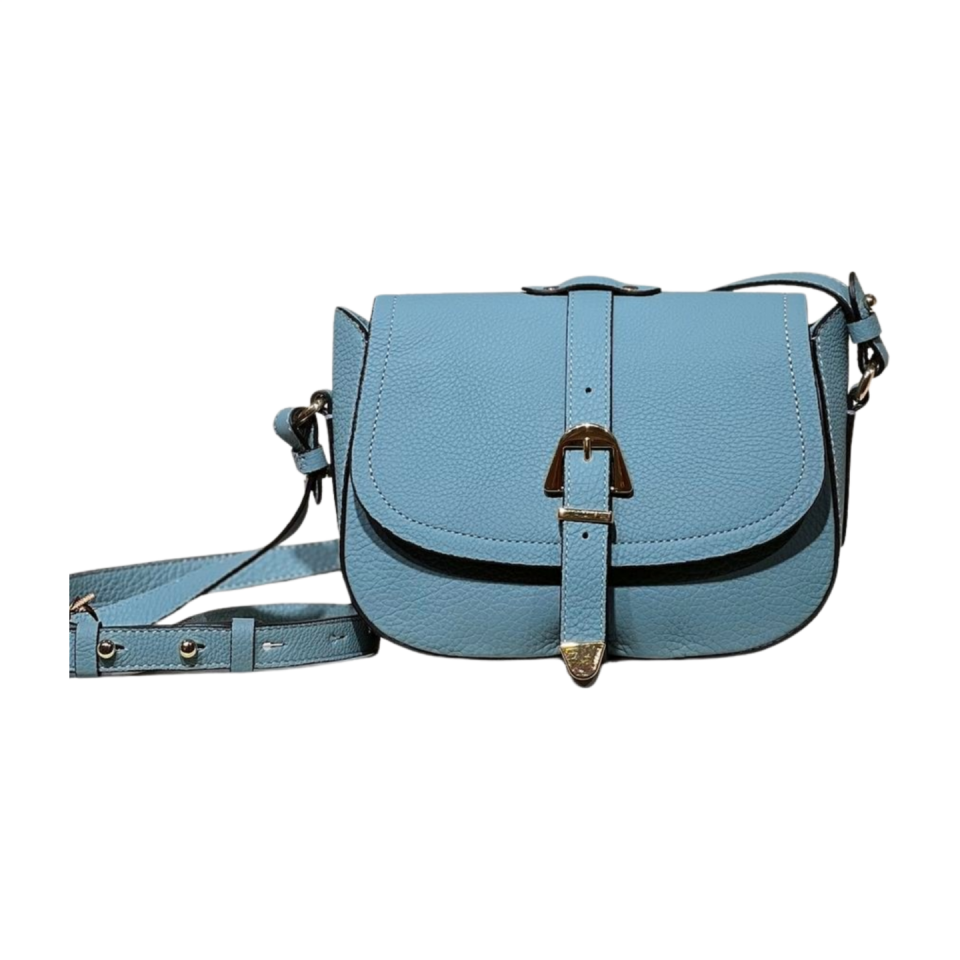 Messenger bag 8604 dana derisi mavi