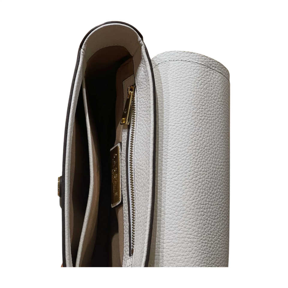 Messenger bag 8604 dana derisi beyaz
