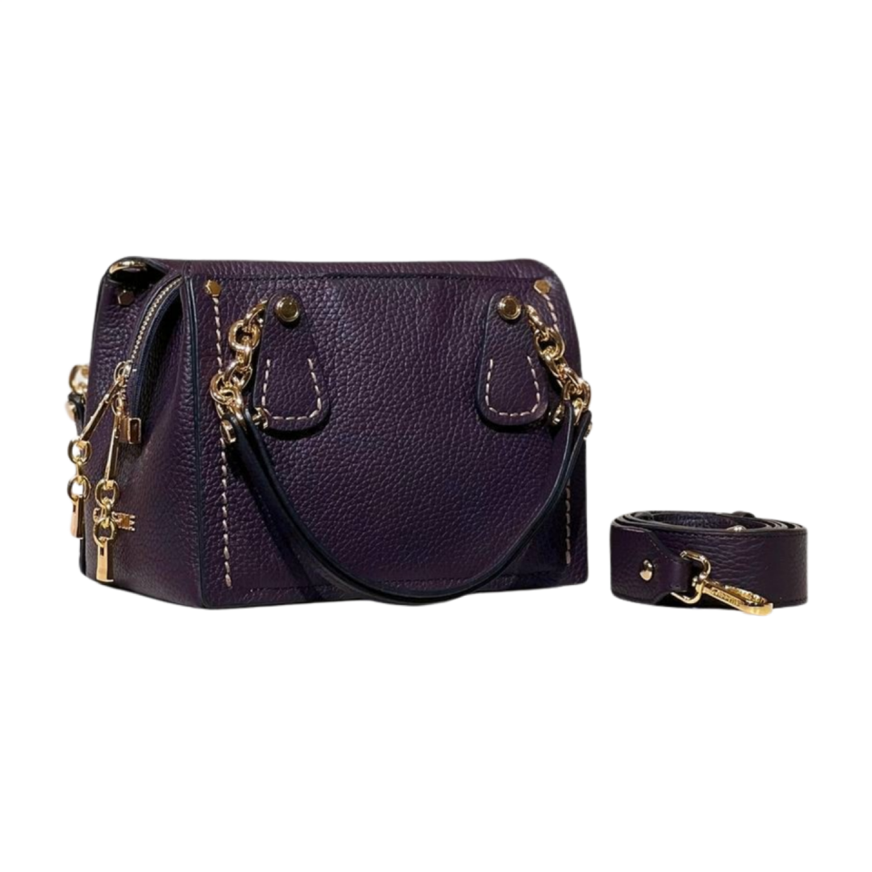 Barrel bag 8398 dana derisi siyah