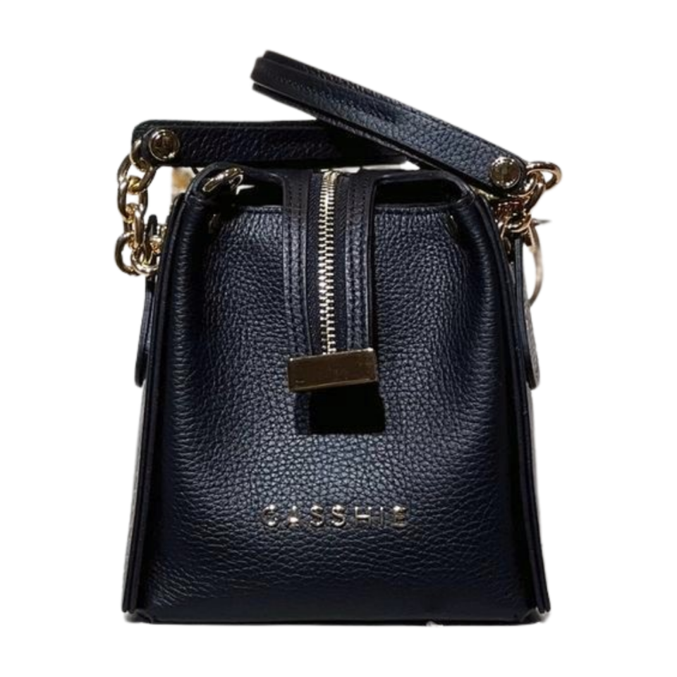 Barrel bag 8398 dana derisi siyah