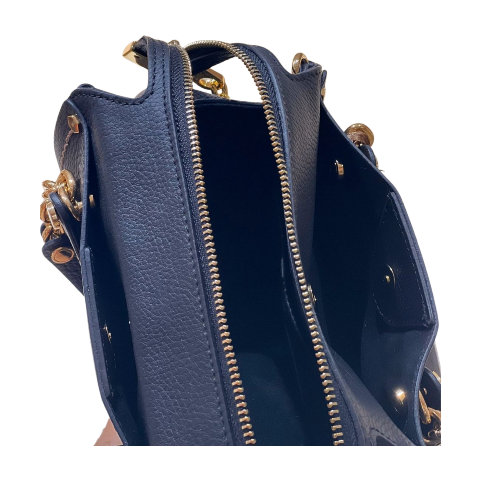 Barrel bag 8398 dana derisi siyah