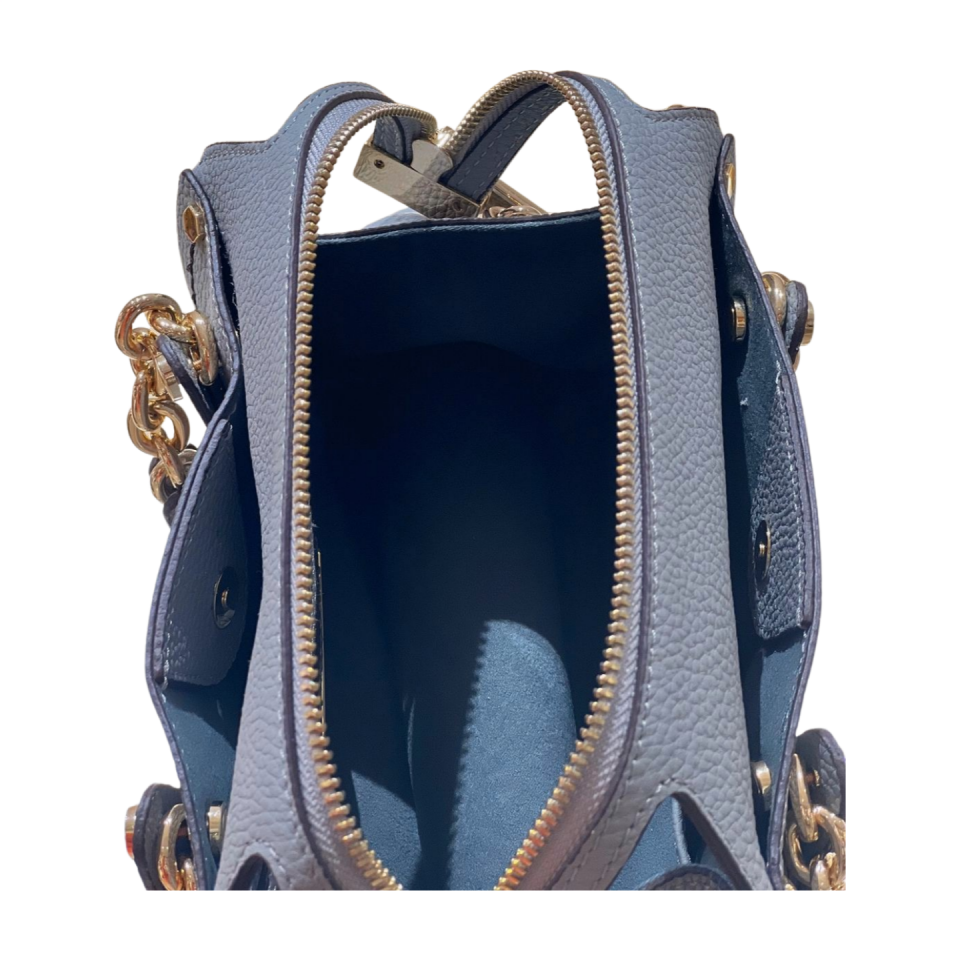 Barrel bag 8398 dana derisi gri