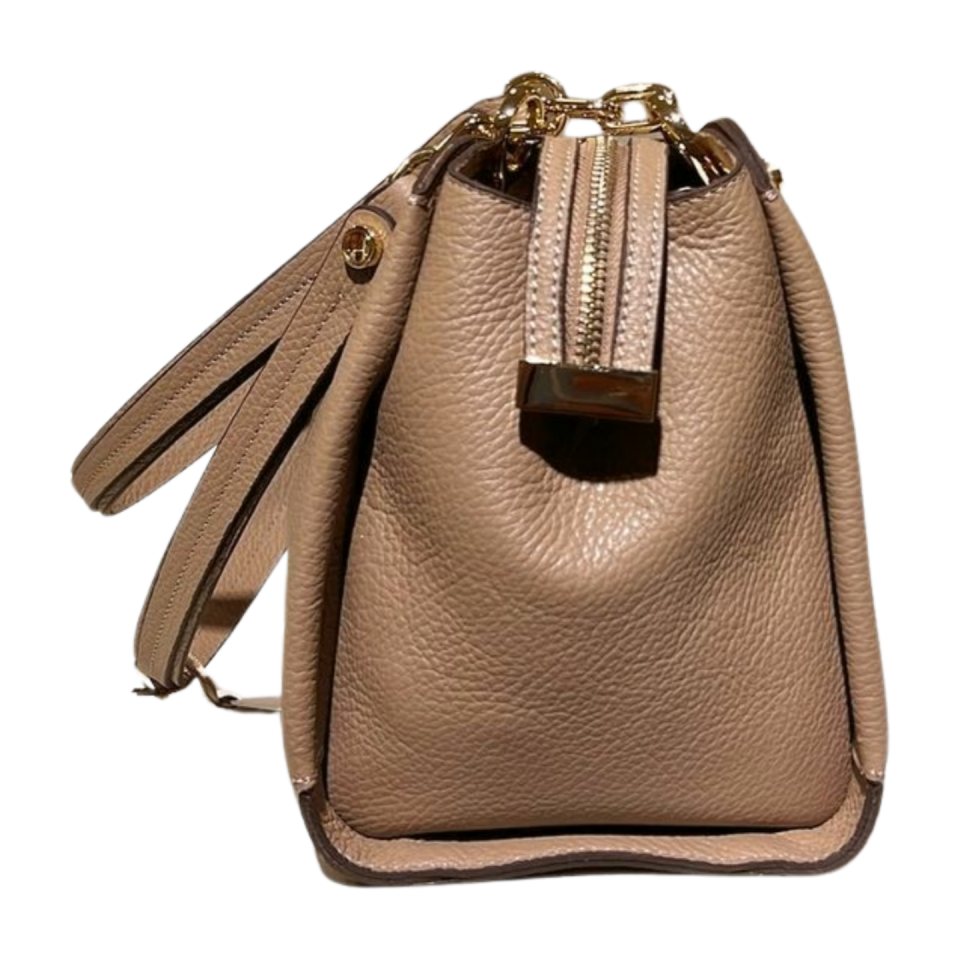 Barrel bag 8592 dana derisi bej