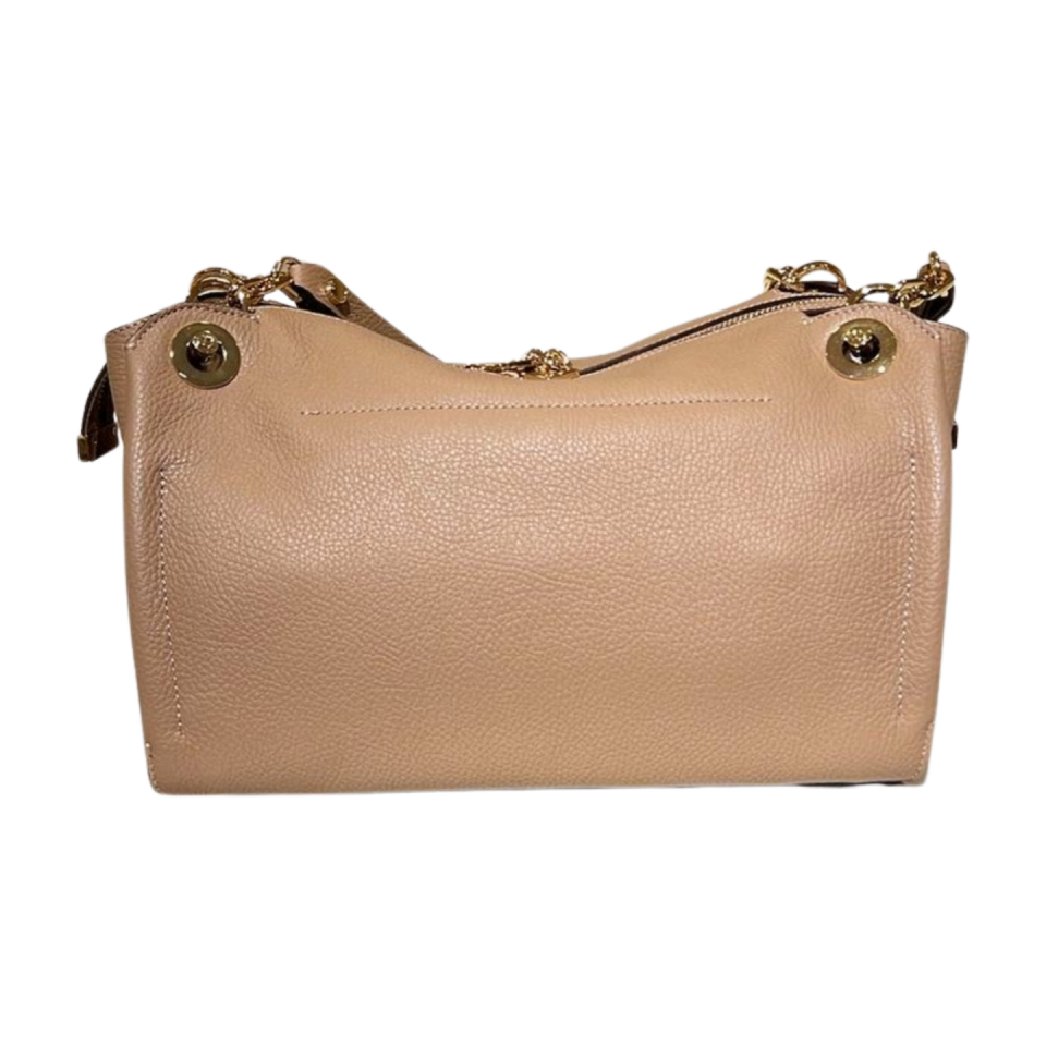 Barrel bag 8592 dana derisi bej