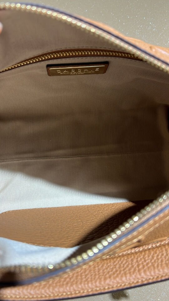 Barrel bag 8641 dana derisi taba