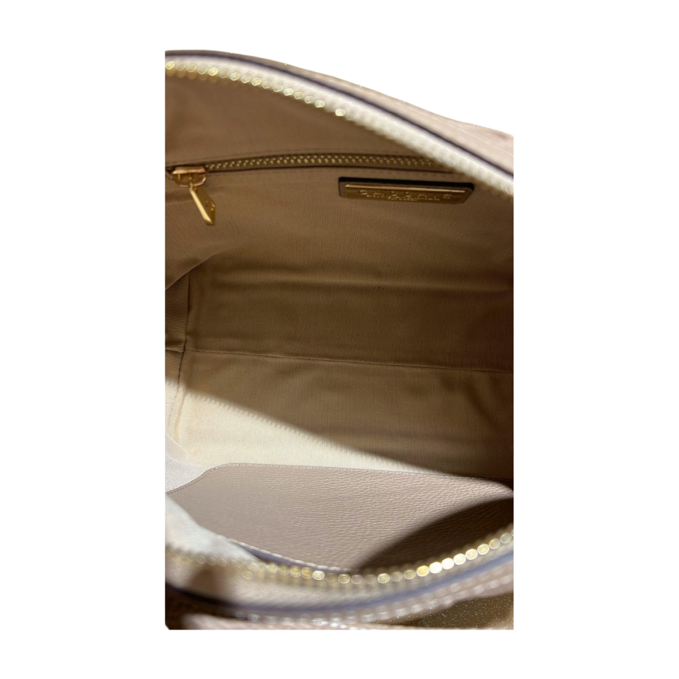 Barrel bag 8641 dana derisi bej