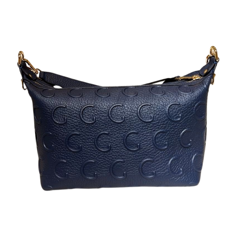 Barrel bag 8641 dana derisi lacivert