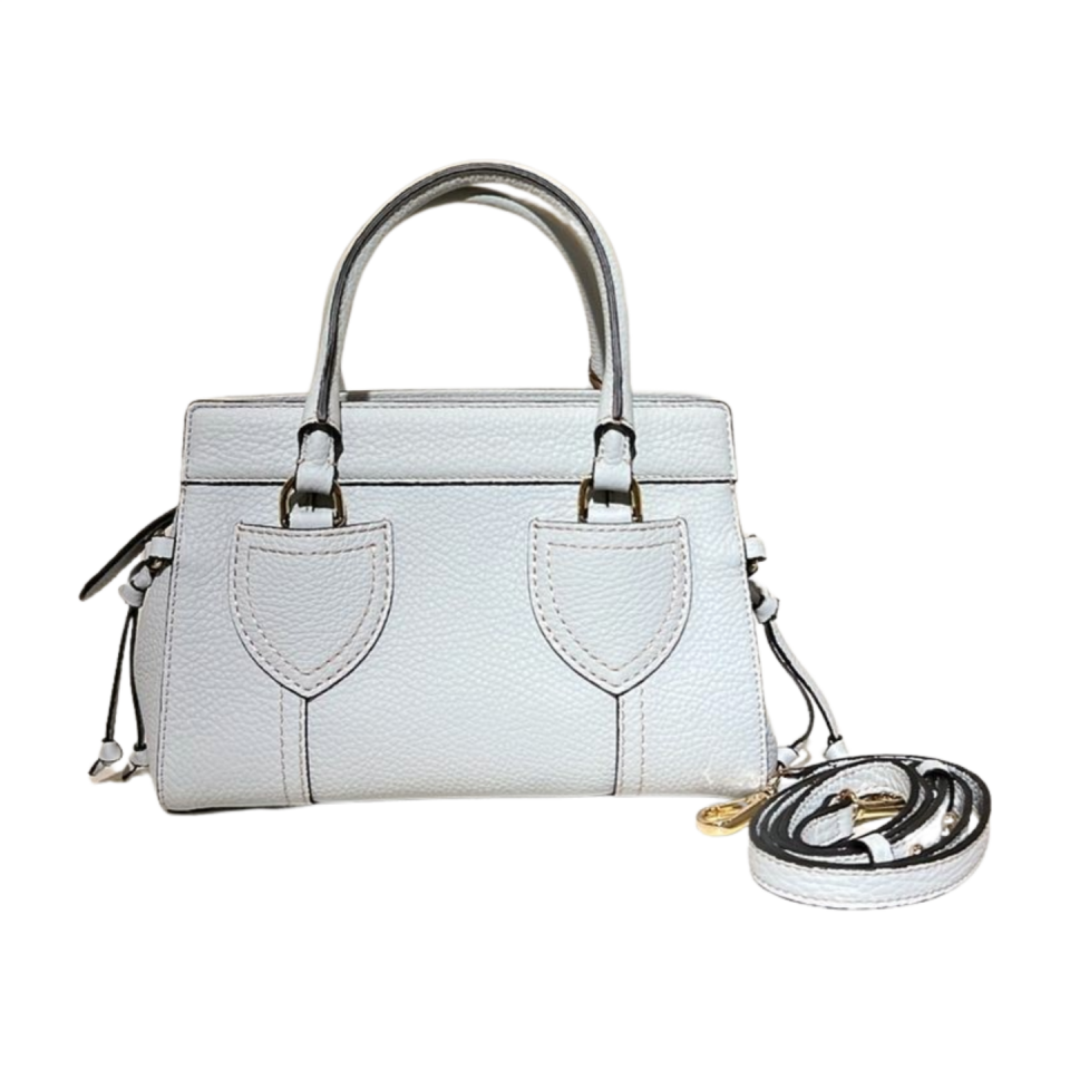 Baguette bag 8629(K) dana derisi buz mavi