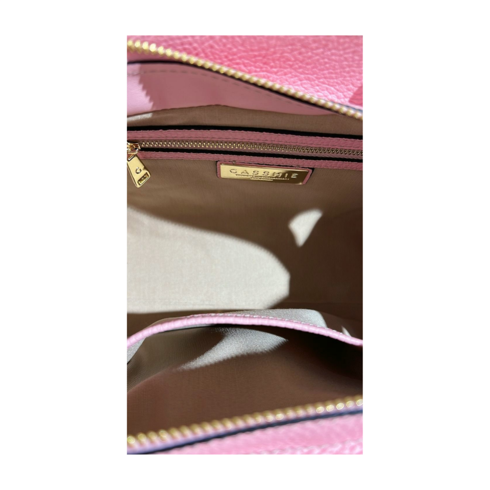 Baguette bag 8629(K) dana derisi pembe