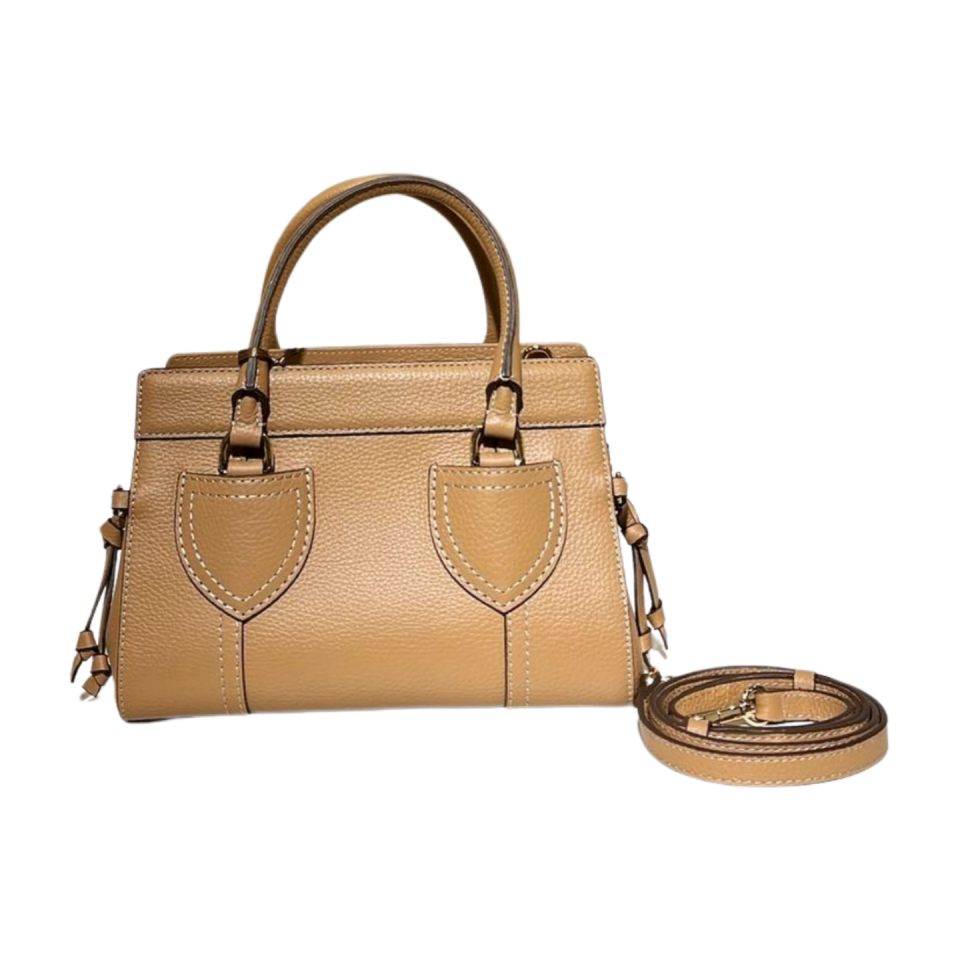 Baguette bag 8629(K)  dana derisi bej
