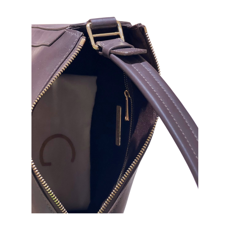 Shoulder bag 8564 dana derisi acı kahve