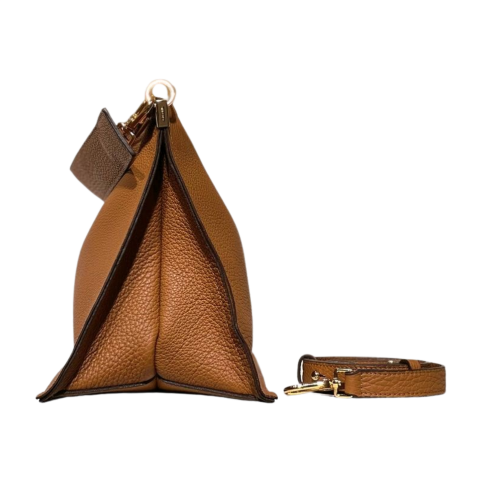 Barrel bag 8598 dana derisi camel