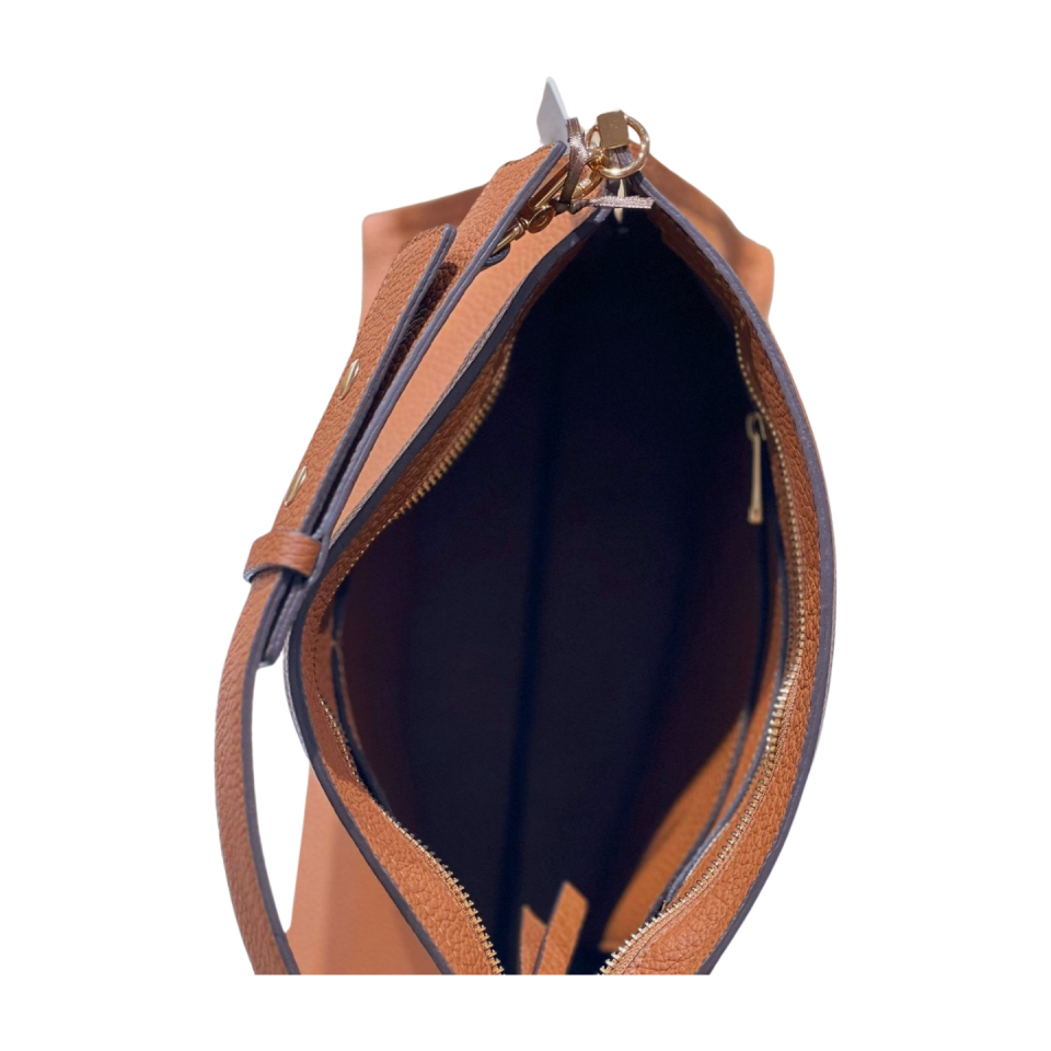 Barrel bag 8598 dana derisi camel