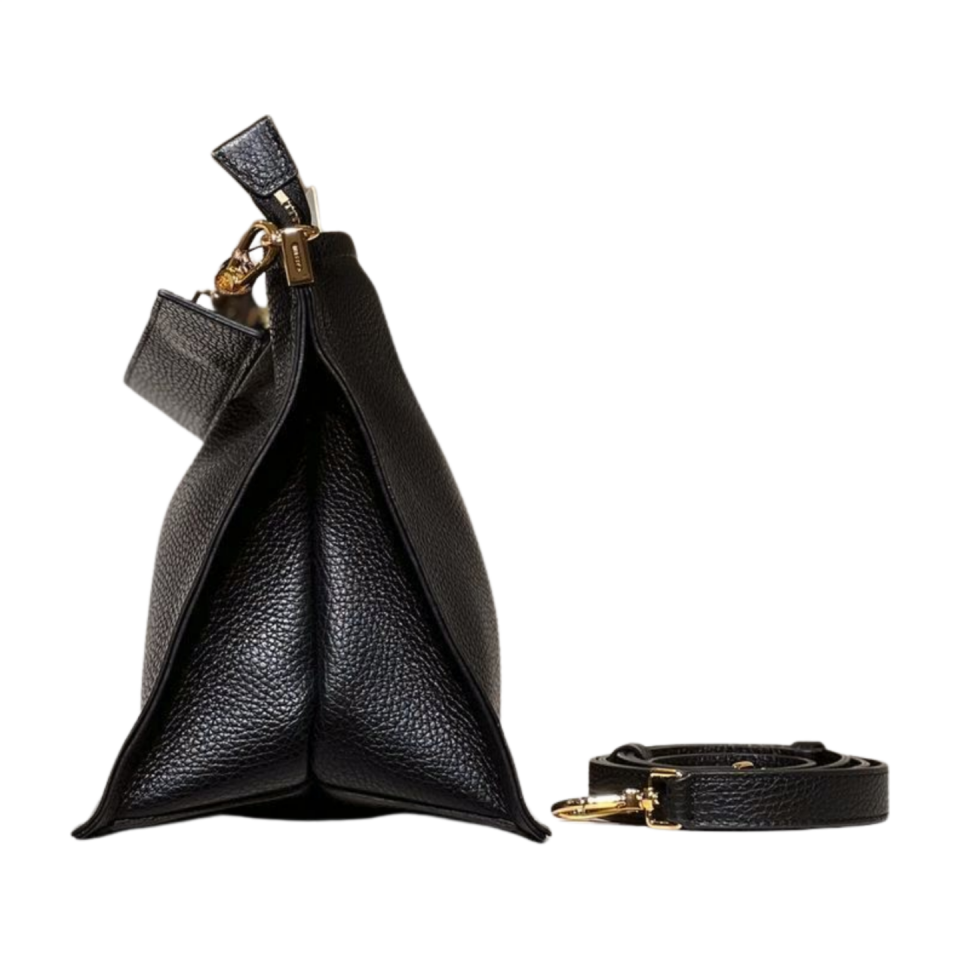 Barrel bag 8598 dana derisi siyah