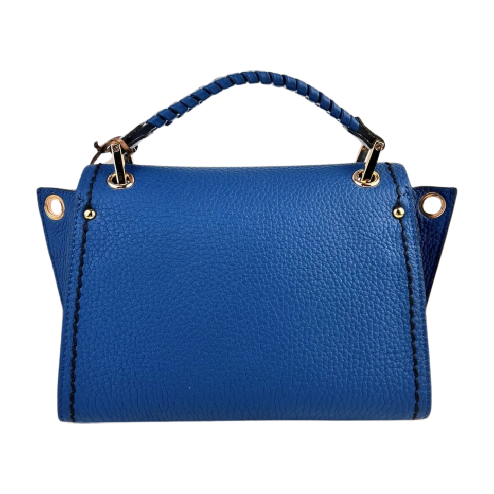 Cross body bag 8498 dana derisi mavi