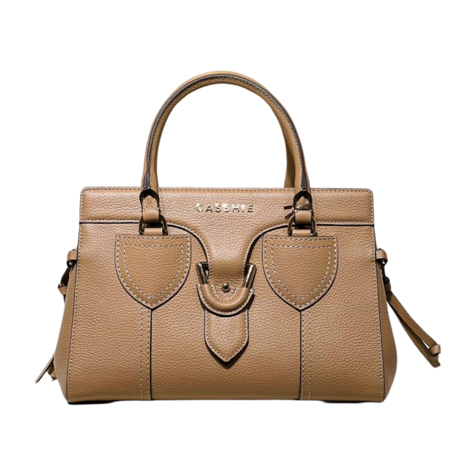 Baguette bag 8628(B) dana derisi taba