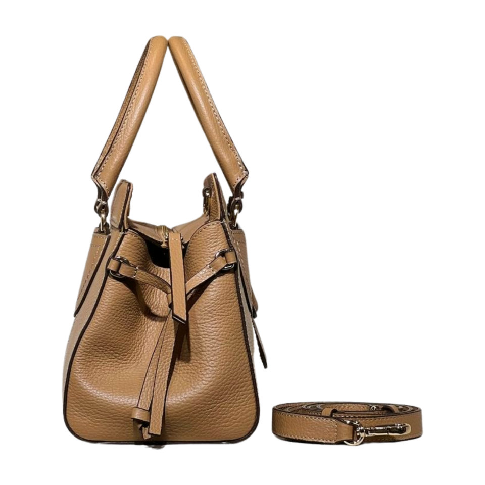Baguette bag 8628(B) dana derisi taba