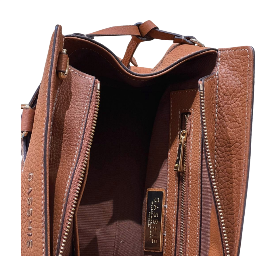 Baguette bag 8628(B) dana derisi camel