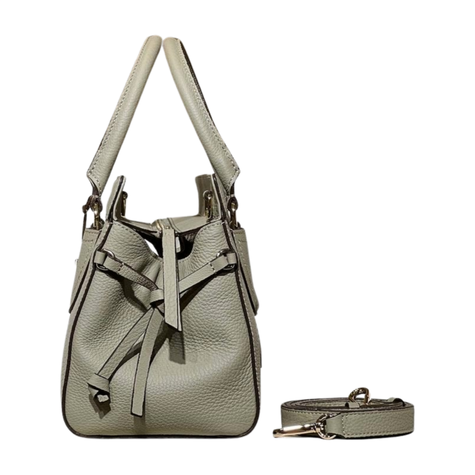Baguette bag 8628(B) dana derisi çağla