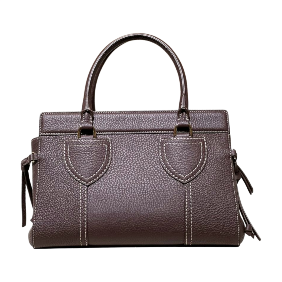 Baguette bag 8628(B) dana derisi kahve