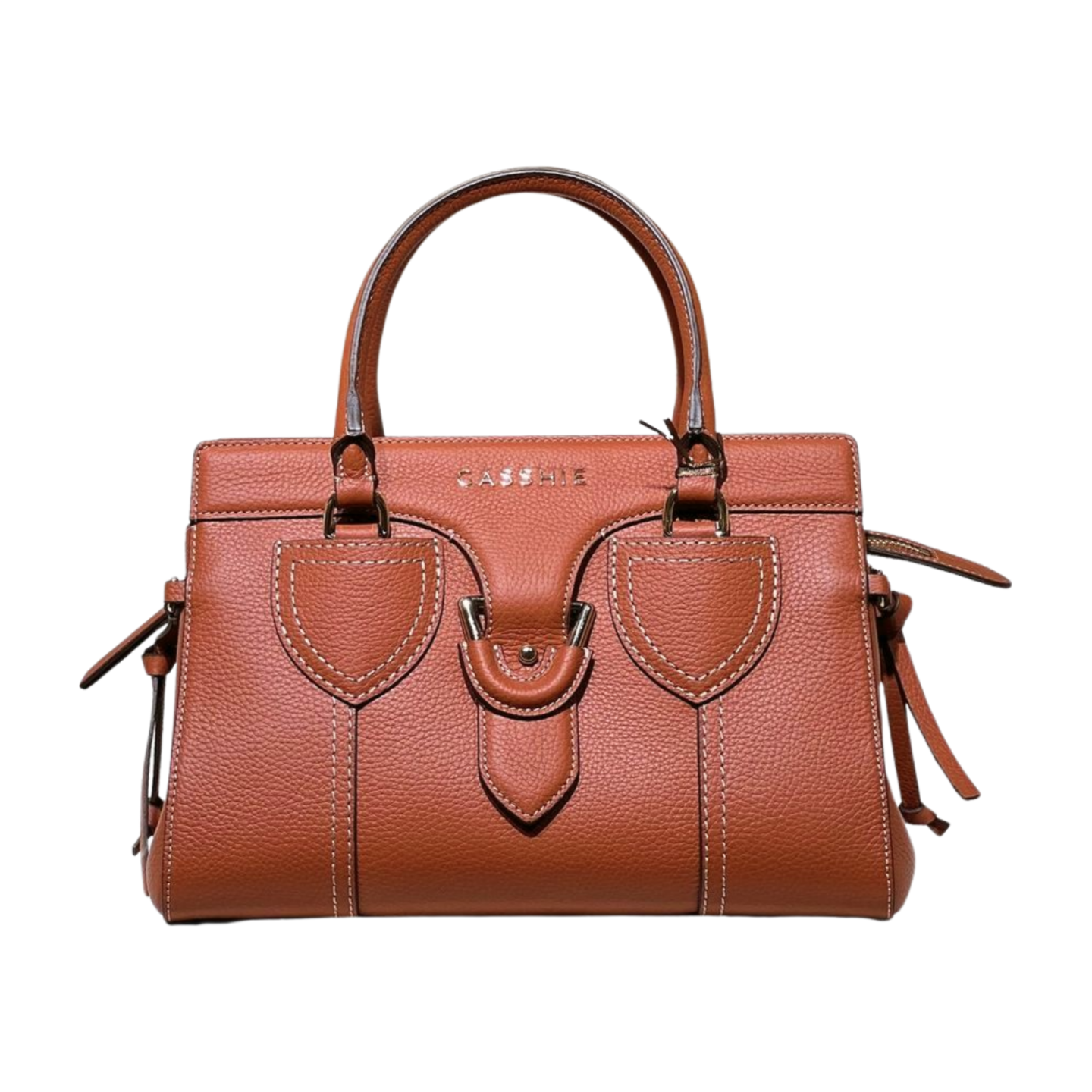 Baguette bag 8628(B) dana derisi kiremit