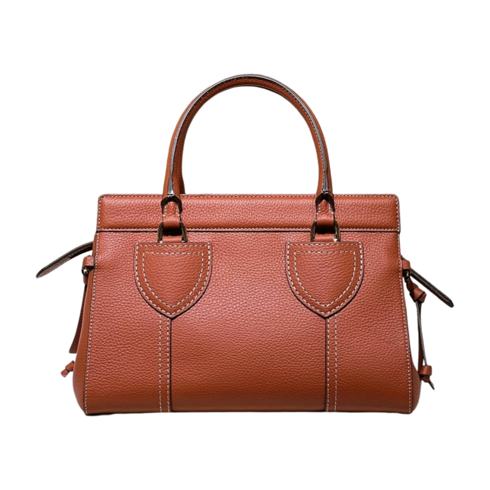 Baguette bag 8628(B) dana derisi kiremit