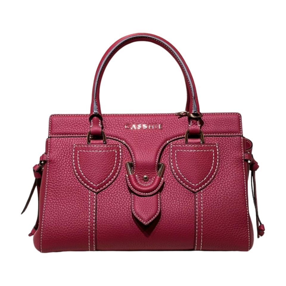Baguette bag 8628(B) dana derisi bordo
