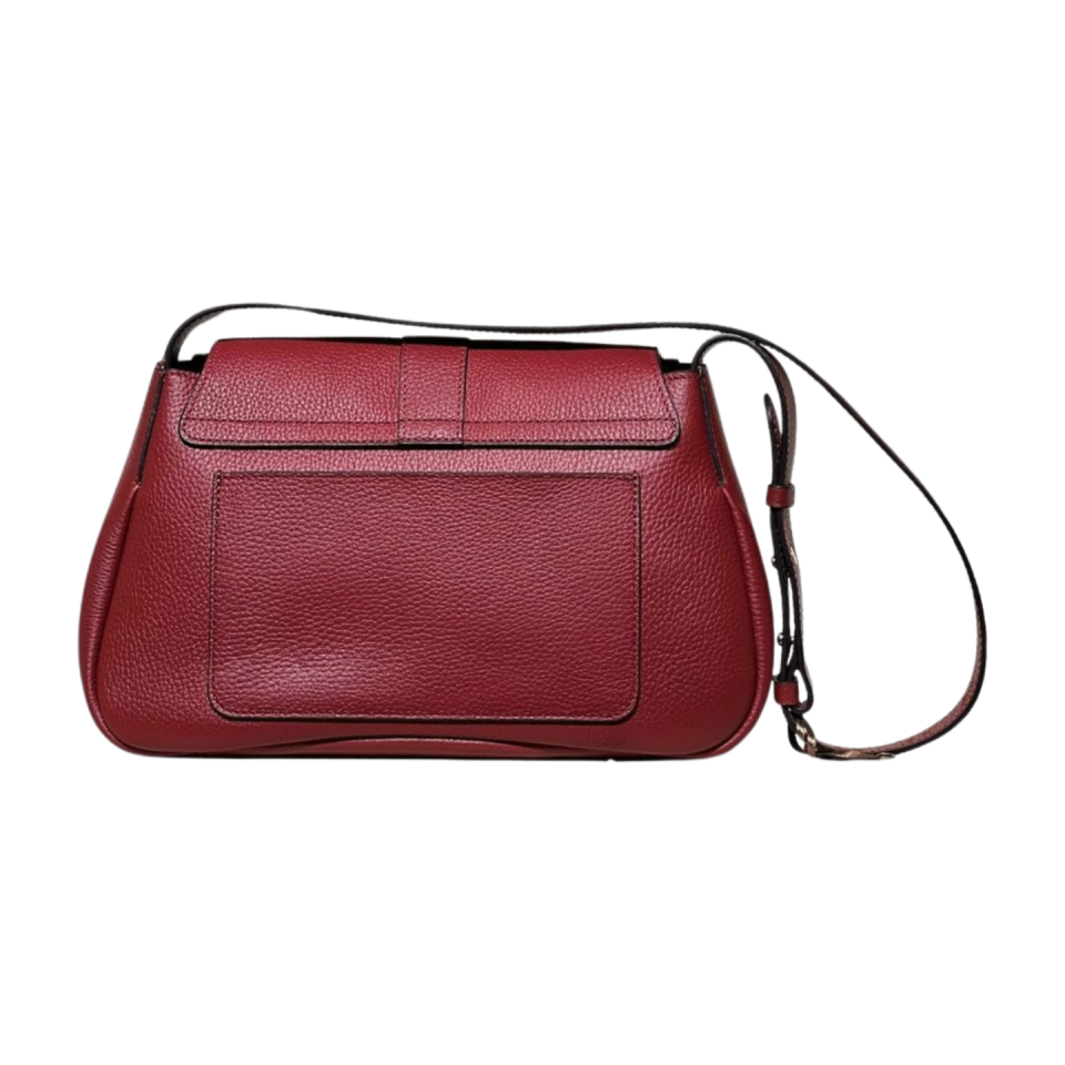 Baguette bag 8608 dana derisi bordo