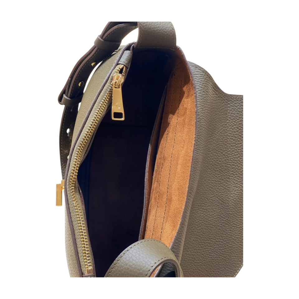 Baguette bag 8608 dana derisi haki