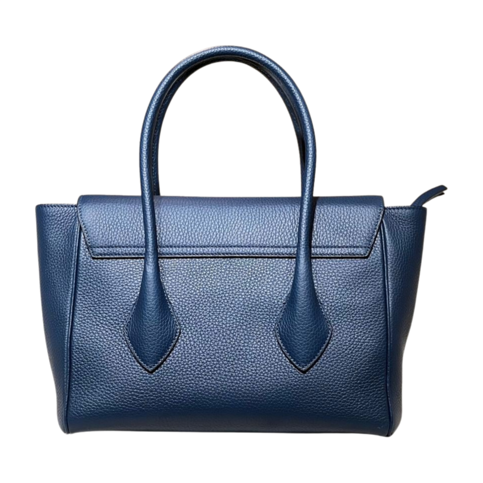 Satchel bag 8582 dana derisi lacivert