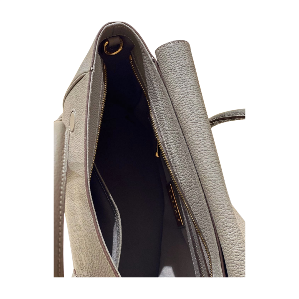 Satchel bag 8582 dana derisi gri