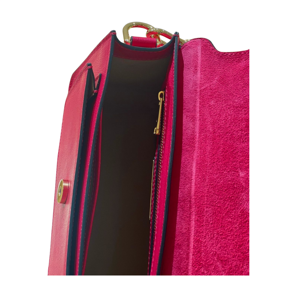 Baguette bag 8577 dana derisi fuşya