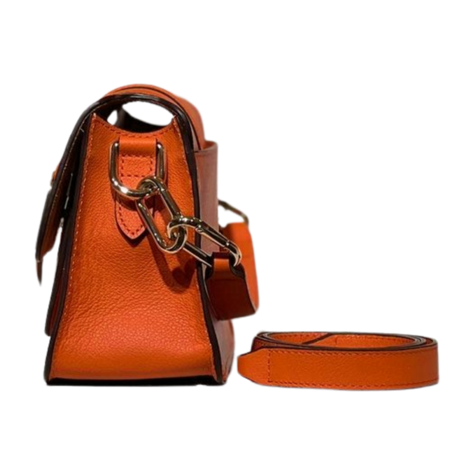Baguette bag 8577 dana derisi turuncu