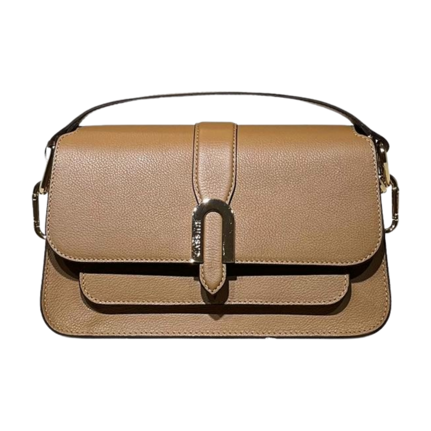 Baguette bag 8577 dana derisi bej