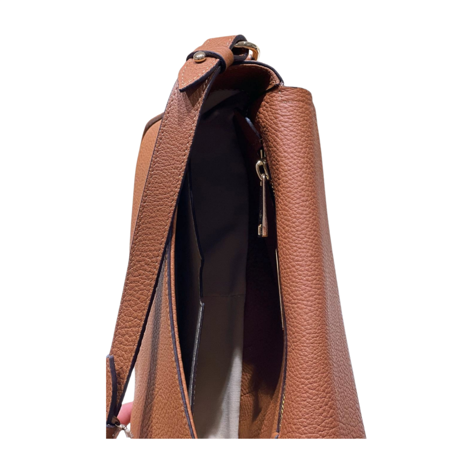 Messenger bag 8580 dana derisi camel