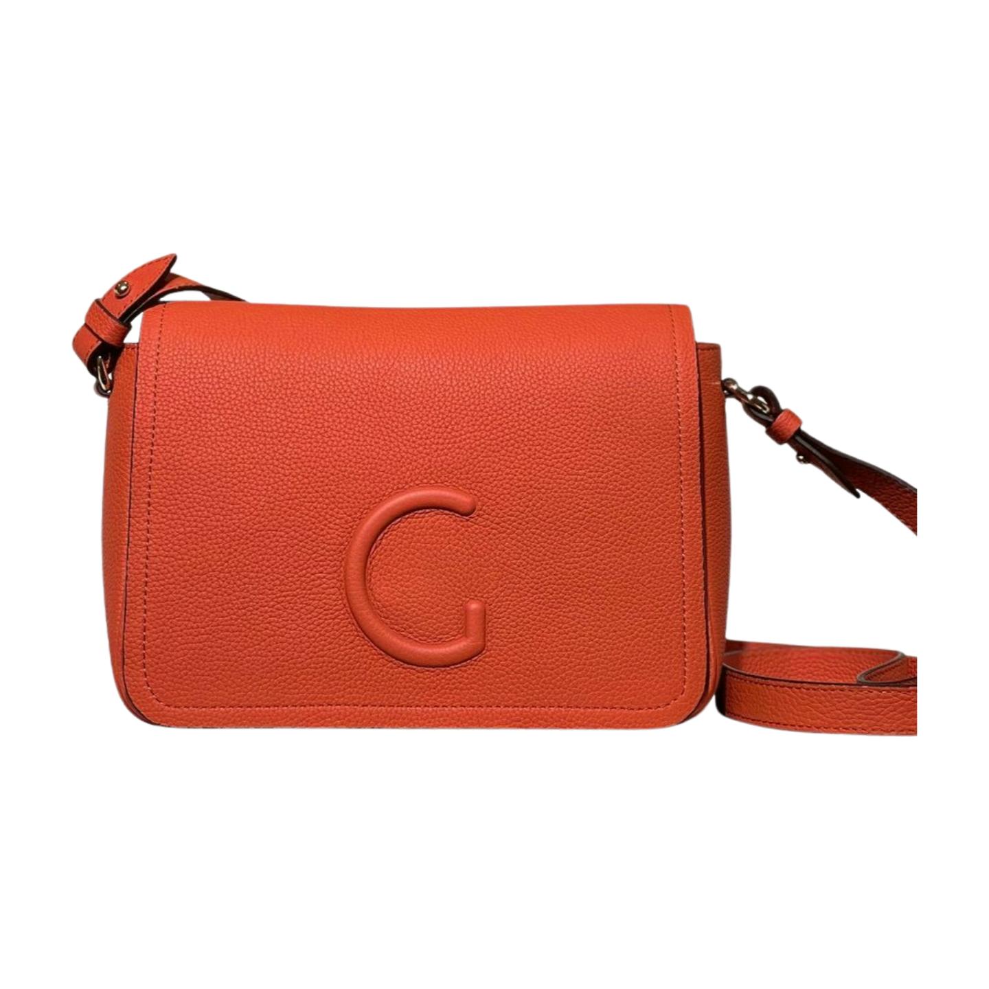 Messenger bag 8580 dana derisi turuncu