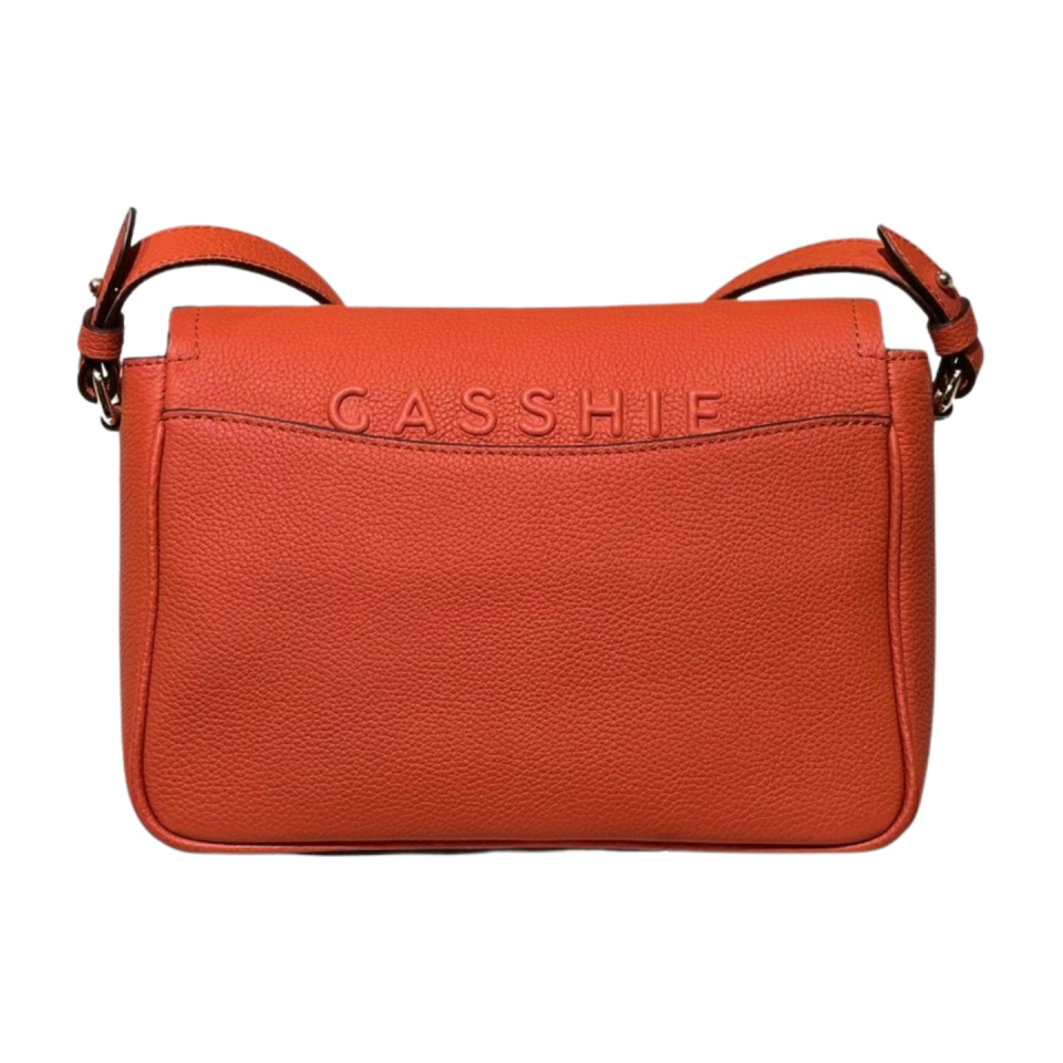 Messenger bag 8580 dana derisi turuncu